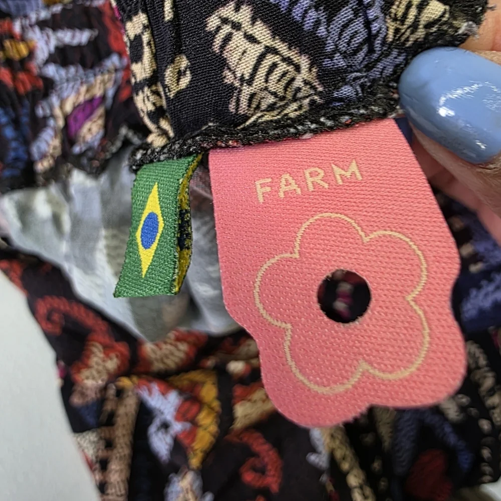 Farm Rio Aztec Print boho Pants - Picture 3 of 14